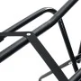 Freestanding folding mount holder black iron by , Saddle Accessories - Ref: Foro24-172441, Price: 79,52 €, Discount: %