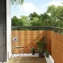 Balcony awning synthetic rattan light brown 1000x100 cm by , fence panels - Ref: Foro24-156279, Price: 111,62 €, Discount: %