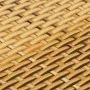 Balcony awning synthetic rattan light brown 1000x100 cm by , fence panels - Ref: Foro24-156279, Price: 111,62 €, Discount: %