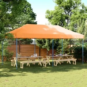 Pop-Up folding party tent orange 580x292x315 cm by , Tents and gazebos - Ref: Foro24-4004937, Price: 192,23 €, Discount: %