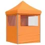 Tienda de fiesta plegable Pop-Up 4 paredes laterales naranja de , Carpas y cenadores - Ref: Foro24-4005001, Precio: 155,74 €,...