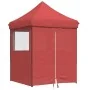 Tienda de fiesta plegable Pop-Up 4 paredes laterales burdeos by , Tents and gazebos - Ref: Foro24-4005003, Price: 140,49 €, D...