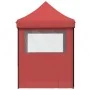 Tienda de fiesta plegable Pop-Up 4 paredes laterales burdeos by , Tents and gazebos - Ref: Foro24-4005003, Price: 140,49 €, D...