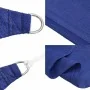 Toldo de vela cuadrado HDPE azul 160 g/m² 7x7 m de , Sombrillas - Ref: Foro24-311500, Precio: 101,59 €, Descuento: %