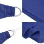 Blue HDPE triangular sail awning 160 g/m² 6x6x6 m by , Umbrellas - Ref: Foro24-311542, Price: 41,61 €, Discount: %