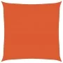 HDPE orange square sail awning 160 g/m² 7x7 m by , Umbrellas - Ref: Foro24-311665, Price: 101,62 €, Discount: %