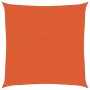 Toldo de vela cuadrado HDPE naranja 160 g/m² 7x7 m de , Sombrillas - Ref: Foro24-311665, Precio: 101,59 €, Descuento: %