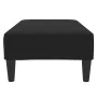 Fußstütze aus schwarzem Stoff 77x55x31 cm von , Osmanen - Ref: Foro24-4007382, Preis: 67,93 €, Rabatt: %