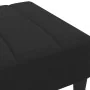 Fußstütze aus schwarzem Stoff 77x55x31 cm von , Osmanen - Ref: Foro24-4007382, Preis: 67,93 €, Rabatt: %