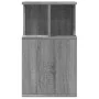 Sonoma gray engineered wood side table 35x35x60 cm by , Coffee table - Ref: Foro24-840742, Price: 47,71 €, Discount: %
