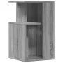 Sonoma gray engineered wood side table 35x35x60 cm by , Coffee table - Ref: Foro24-840742, Price: 47,71 €, Discount: %