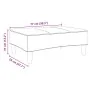 Fußstütze aus hellgrauem Samt 77x55x31 cm von , Osmanen - Ref: Foro24-4007375, Preis: 67,28 €, Rabatt: %