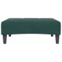 Reposapiés de terciopelo verde oscuro 77x55x31 cm de , Otomanas - Ref: Foro24-4007377, Precio: 67,25 €, Descuento: %
