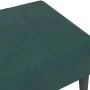 Reposapiés de terciopelo verde oscuro 77x55x31 cm de , Otomanas - Ref: Foro24-4007377, Precio: 67,25 €, Descuento: %