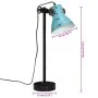 Getragene blaue Schreibtischlampe 25 W E27 15x15x55 cm von , Lampen - Ref: Foro24-371853, Preis: 38,07 €, Rabatt: %