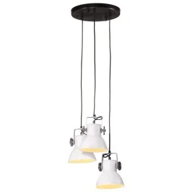 Weiße Hängelampe 25 W weiß 30x30x100 cm von , Lampen - Ref: Foro24-371858, Preis: 46,88 €, Rabatt: %