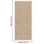 ZIZUR Teppich Jute Optik Innen und Außen 80x200 cm von , Teppiche - Ref: Foro24-4006151, Preis: 66,25 €, Rabatt: %