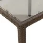 Set comedor jardín 11 pzas con cojines ratán PE vidrio marrón by , Garden sets - Ref: Foro24-3278590, Price: 847,05 €, Discou...