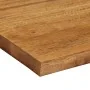 Rectangular solid wood table top mango 80x20x3.8 cm by , Table tops - Ref: Foro24-371619, Price: 32,95 €, Discount: %