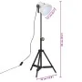 White floor lamp 25 W E27 35x35x65/95 cm by , Lamps - Ref: Foro24-371872, Price: 53,03 €, Discount: %
