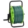 Standing hose reel with set green PVC fittings 0.75" 20 m by , Garden hose holder - Ref: Foro24-3281520, Price: 58,00 €, Disc...
