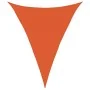 HDPE orange sail awning 160 g/m² 4x5x5 m by , Umbrellas - Ref: Foro24-311701, Price: 29,69 €, Discount: %
