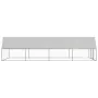 Jaula gallinero de acero galvanizado 3x8x2 m de , Jaulas y habitáculos para animales pequeños - Ref: Foro24-3278820, Precio: ...