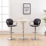 Kitchen stools armrests 2 pcs synthetic leather black by , Kitchen stools - Ref: Foro24-249700, Price: 161,96 €, Discount: %