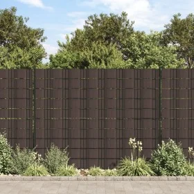 Privacy panels 4 pcs PVC brown 35x0.19 m by , fence panels - Ref: Foro24-147863, Price: 98,41 €, Discount: %