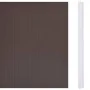 Sichtschutzpaneele 4 Stück PVC braun 35x0,19 m von , Zaunpaneele - Ref: Foro24-147863, Preis: 98,41 €, Rabatt: %
