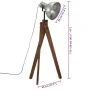 Silberne Vintage Stehleuchte 25 W E27 45x45x120 cm von , Lampen - Ref: Foro24-371914, Preis: 97,60 €, Rabatt: %