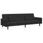 2-Sitzer-Schlafsofa mit schwarzem Samthocker von , Sofas - Ref: Foro24-3258119, Preis: 328,30 €, Rabatt: %