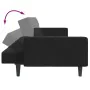 2-seater sofa bed with black velvet stool by , Sofas - Ref: Foro24-3258119, Price: 328,30 €, Discount: %