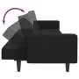 2-seater sofa bed with black fabric stool by , Sofas - Ref: Foro24-3258125, Price: 337,54 €, Discount: %
