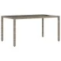 Set comedor jardín 7 pzas y cojines ratán sintético gris by , Garden sets - Ref: Foro24-3276740, Price: 870,60 €, Discount: %