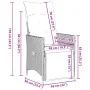 Set comedor jardín 7 pzas y cojines ratán sintético gris by , Garden sets - Ref: Foro24-3276740, Price: 870,60 €, Discount: %