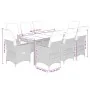 Set de comedor de jardín 9 pzas y cojines ratán sintético negro von , Gartensets - Ref: Foro24-3276698, Preis: 1,00 €, Rabatt: %