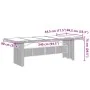 11 pcs garden dining set and cushions synthetic rattan gray by , Garden sets - Ref: Foro24-3277558, Price: 1,00 €, Discount: %