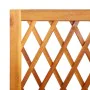 Jardinera con enrejado y estante acacia maciza 100x32x185 cm de , Maceteros y jardineras - Ref: Foro24-364899, Precio: 202,13...