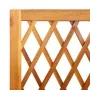 Planter with trellis and solid acacia shelf 100x32x185 cm by , Pots and planters - Ref: Foro24-364899, Price: 202,13 €, Disco...