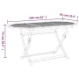 7-teiliges Garten-Esszimmerset aus massivem Akazienholz von , Gartensets - Ref: Foro24-3214240, Preis: 389,51 €, Rabatt: %