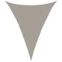 Toldo de vela triangular HDPE gris claro 160 g/m² 5x7x7 m de , Sombrillas - Ref: Foro24-4002011, Precio: 47,53 €, Descuento: %