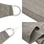 Hellgraues HDPE Dreieckssegel Markise 160 g/m² 5x7x7 m von , Sonnenschirme - Ref: Foro24-4002011, Preis: 47,53 €, Rabatt: %
