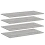 Wandregale 4 Stück Technisches Holz Sonoma grau 100x50x1,5cm von , Regale - Ref: Foro24-838307, Preis: 65,09 €, Rabatt: %