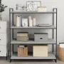 Wandregale 4 Stück Technisches Holz Sonoma grau 100x50x1,5cm von , Regale - Ref: Foro24-838307, Preis: 65,09 €, Rabatt: %
