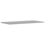Wall shelves 4 pcs engineering wood Sonoma gray 100x50x1.5cm by , Shelves - Ref: Foro24-838307, Price: 65,09 €, Discount: %