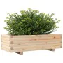 Pflanzgefäß aus massivem Kiefernholz 90x40x26,5 cm von , Töpfe und Pflanzgefäße - Ref: Foro24-847333, Preis: 83,26 €, Rabatt: %