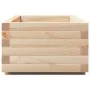 Solid pine wood planter 90x40x26.5 cm by , Pots and planters - Ref: Foro24-847333, Price: 83,01 €, Discount: %