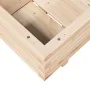 Solid pine wood planter 90x40x26.5 cm by , Pots and planters - Ref: Foro24-847333, Price: 83,01 €, Discount: %