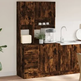 Mueble de cocina madera ingeniería roble ahumado 95x50x180 cm de , Armarios de cocina - Ref: Foro24-3276536, Precio: 246,17 €...